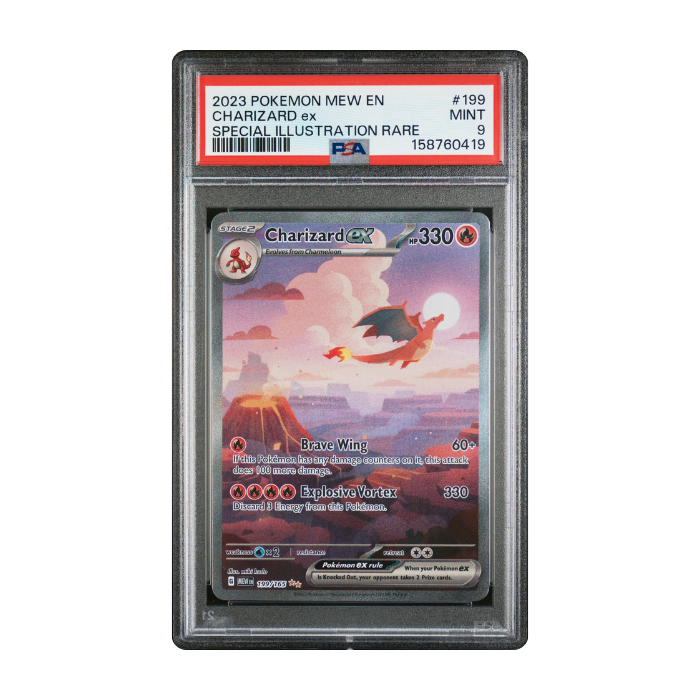 Charizard ex #199 - PSA 9
