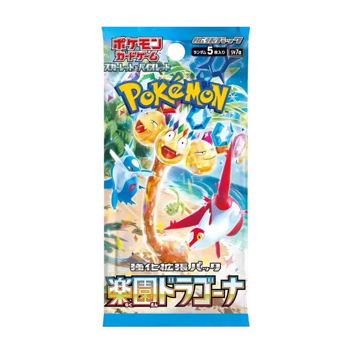 Paradise Dragona Booster Pack Japansk