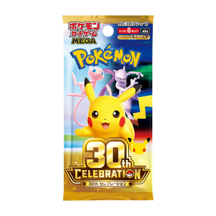 Pokémon 30th Celebration Booster Pack (Japansk)