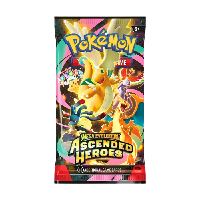Pokémon Mega Evolution: Ascended Heroes Booster Pack