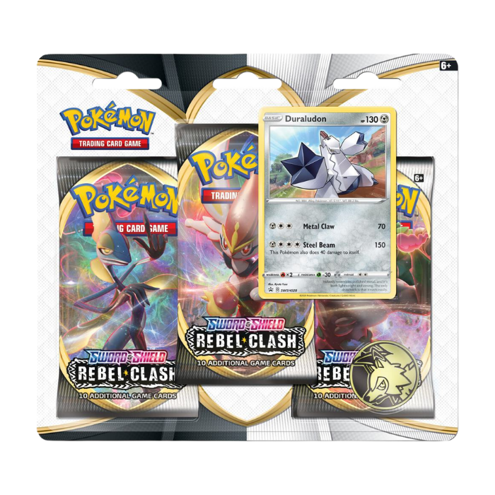 Pokémon Rebel Clash 3-Pack Blister Duraludon