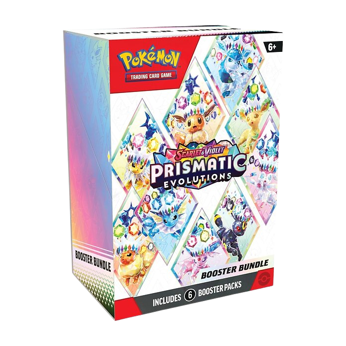 Pokémon Scarlet & Violet Prismatic Evolutions Booster Bundle