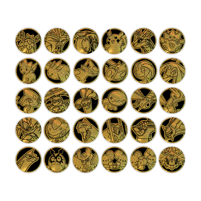 Pokémon Stellar Crystal Coin Set (Kinesisk)