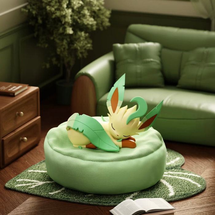 Pokémon Holly Box Sleepy Eevee - Leafeon