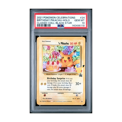 Birthday Piakchu #24 - PSA 10