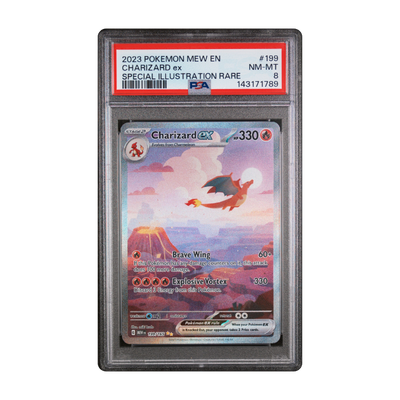 Charizard ex #199 - PSA 8