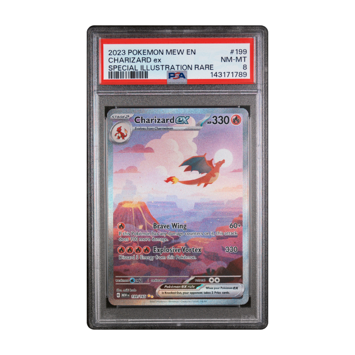 Charizard ex #199 - PSA 8