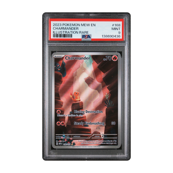 Charmander #168 - PSA 9