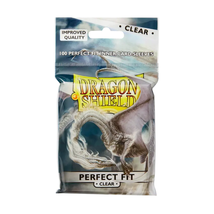 Dragon Shield: Perfect Fit Sleeves Clear (100st)
