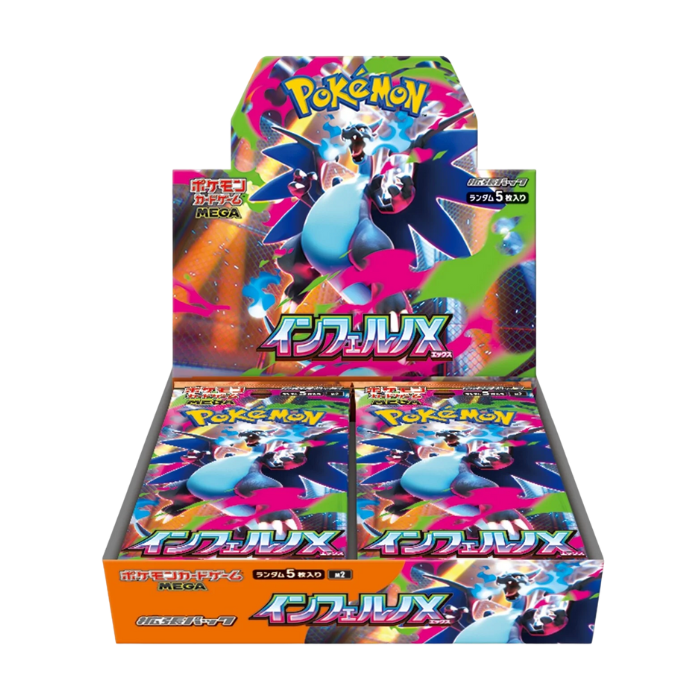 Pokémon Inferno X Booster Box Japansk