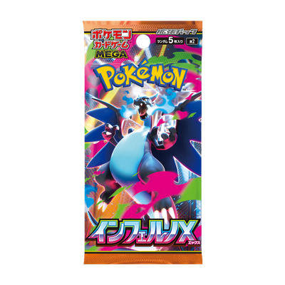 Pokémon Inferno X Booster Pack Japansk
