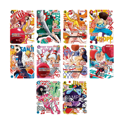 One Piece Card Game × ROUND1 Promotion Pack innehåll