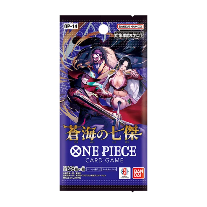One Piece [OP-14]: Azure Sea’s Seven Booster Box (Japansk)