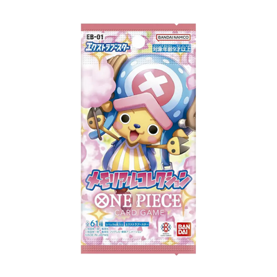 One Piece EB-01 Memorial Collection Booster Pack Japansk