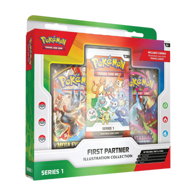 Pokémon First Partner Illustration Collection Series 1