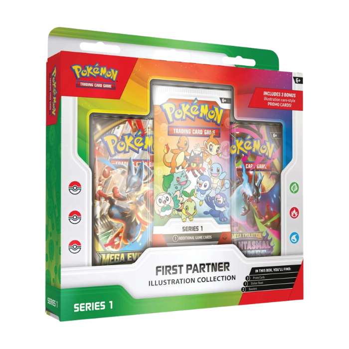 Pokémon First Partner Illustration Collection Series 1