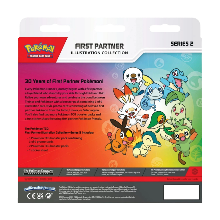 Pokémon First Partner Illustration Collection Series 2
