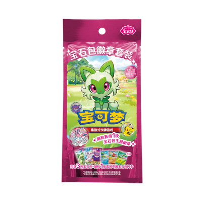 Pokémon Gem Pack Badge Set