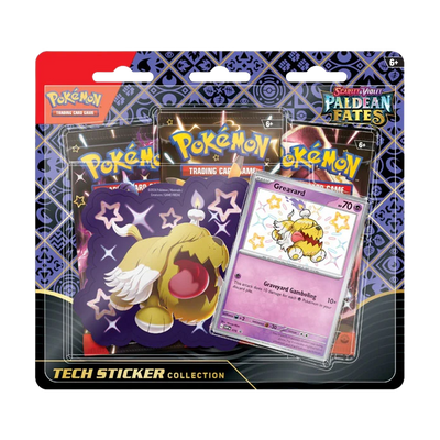 Pokémon Paldean Fates Tech Sticker Collection