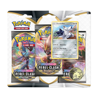 Pokémon Rebel Clash 3-Pack Blister Duraludon