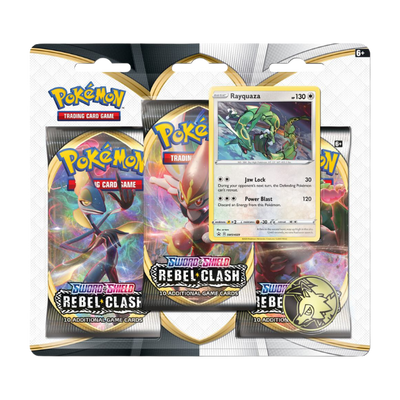 Pokémon Rebel Clash 3-Pack Blister Rayquaza