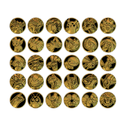 Pokémon Stellar Crystal Coin Set (Kinesisk)