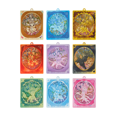 Pokémon Terastal Grand Gathering Eeveelution Card Display Keychain Gift Box - Secrets