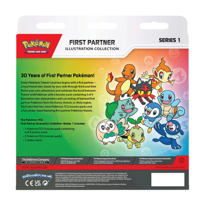 Pokémon First Partner Illustration Collection Series 1