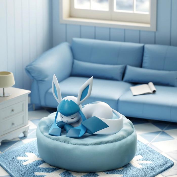Pokémon Holly Box Sleepy Eevee - Glaceon