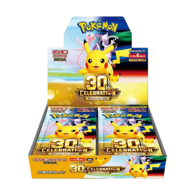 Pokémon 30th Celebration Booster Box (Japansk)