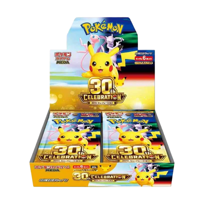 Pokémon 30th Celebration Booster Box (Japansk)