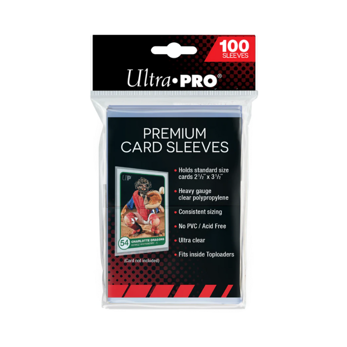 Ultra PRO: 2.5" x 3.5" Premium Card Sleeves (100st)