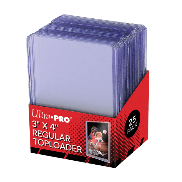 Ultra PRO: 3" x 4" Regular Toploader Clear (25st)